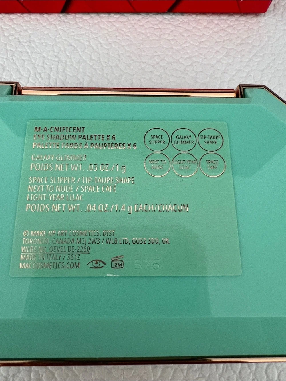 MAC - M-A-CNIFICENT eyeshadow palette